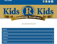 Tablet Screenshot of kidsrkids.net